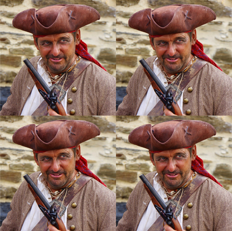 Four pirates Four pirates